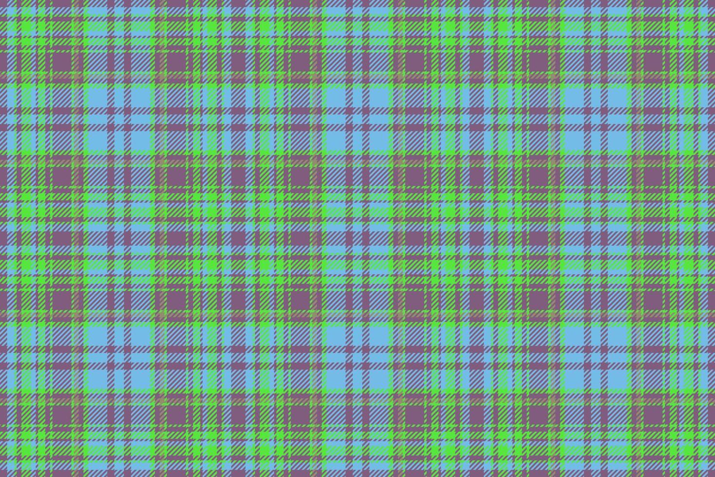 Textur Textil prüfen. kariertes nahtloses muster. Vektor Hintergrund Stoff Tartan.