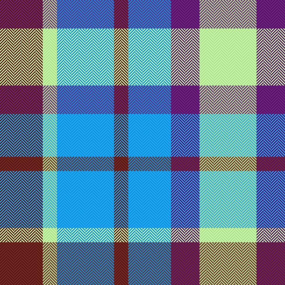 Textur nahtlos kariert. Hintergrundmuster aus Stoff. Überprüfen Sie Vektor-Tartan-Textil. vektor