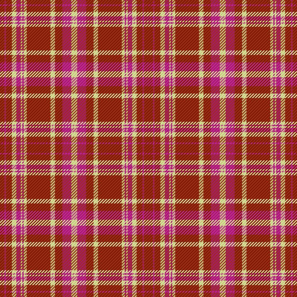 kolla upp mönster textil. tyg bakgrund sömlös. tartan pläd vektor textur.