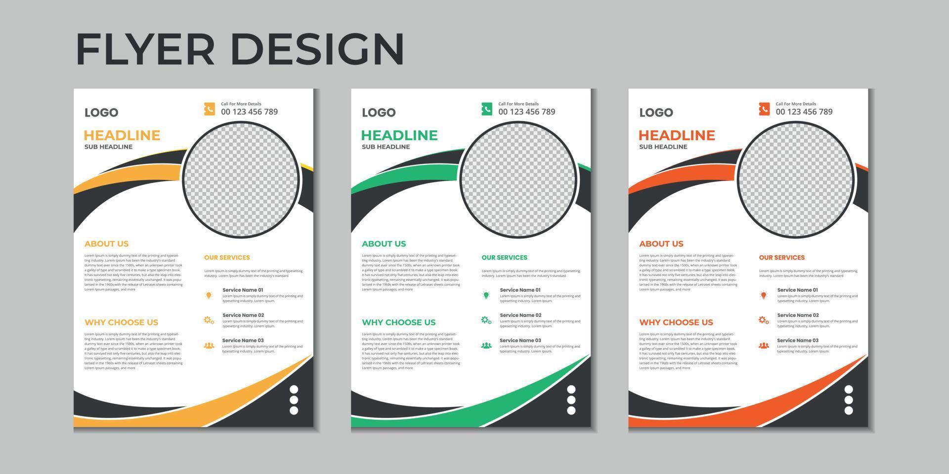 Vektor-Flyer-Vorlage für Geschäftspräsentationen, modernes Cover-Layout, Jahresbericht, Poster, Flyer in a4 mit bunten geometrischen Formen, Verlaufsfarbe mit hellem Hintergrund vektor