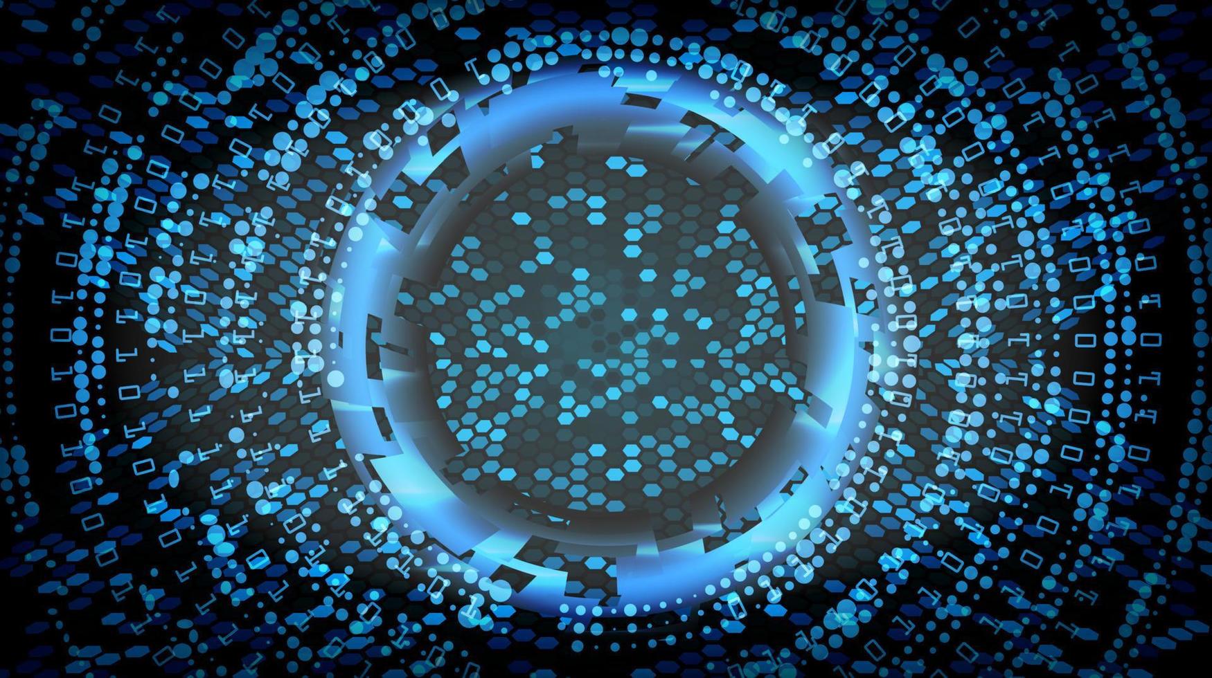 framtida teknologi cyber begrepp bakgrund. abstrakt säkerhet cyberrymden. elektronisk data ansluta. global systemet kommunikation. vektor illustration