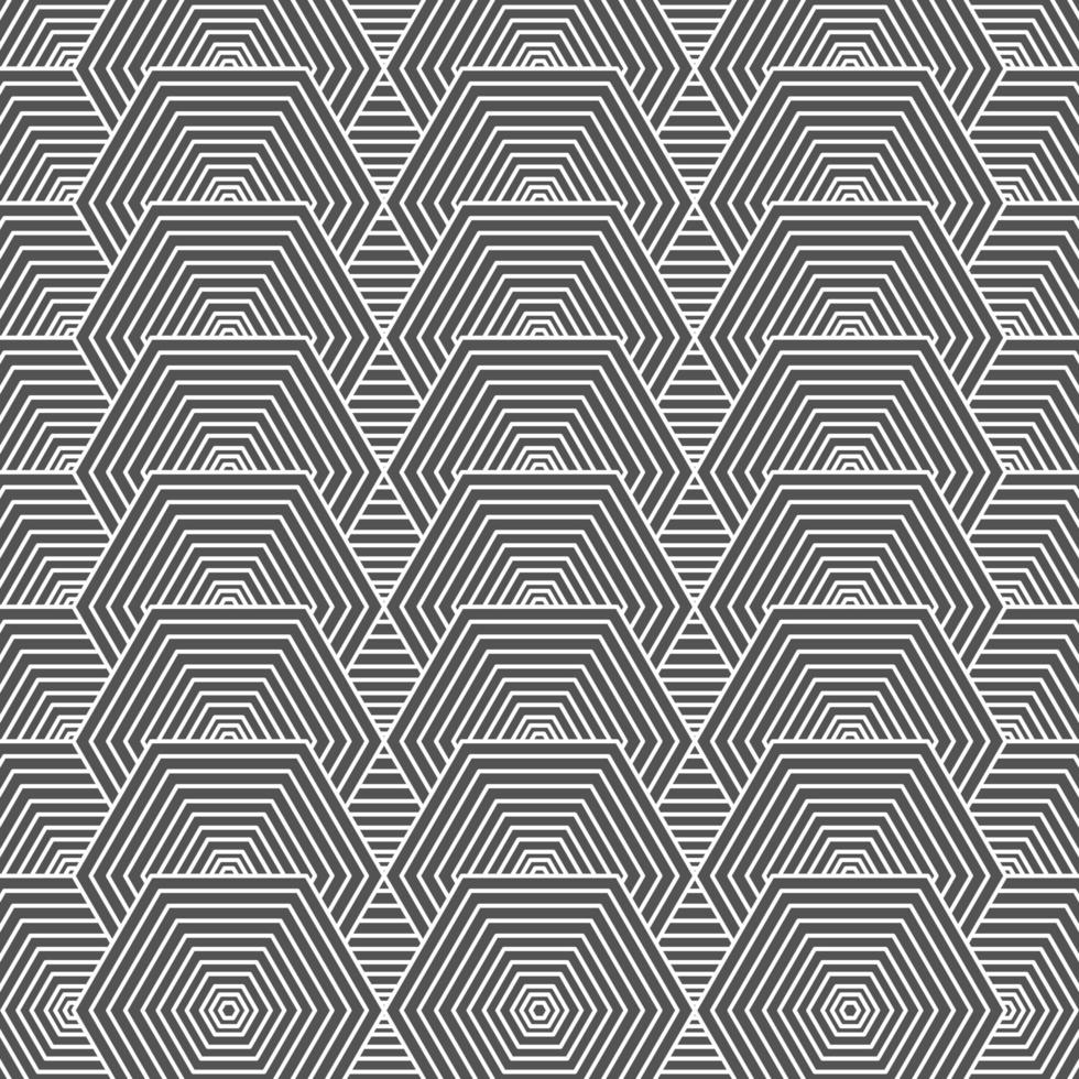 sömlöst geometriskt mönster, redigerbart geometriskt mönster för bakgrunder vektor