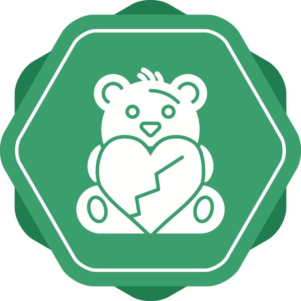 Teddybär-Vektor-Symbol vektor