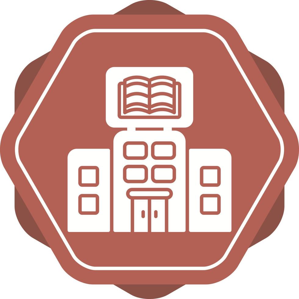 Bibliotheksvektorsymbol vektor