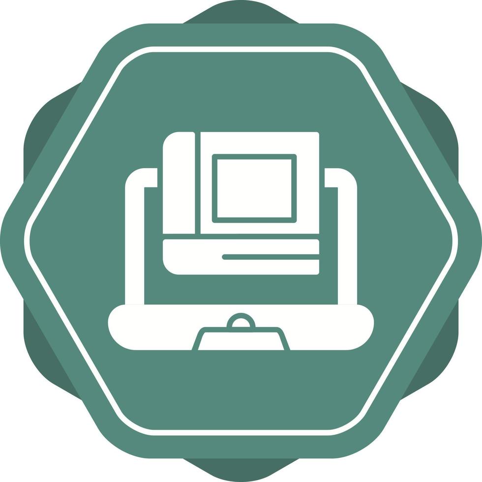 online lärande vektor ikon