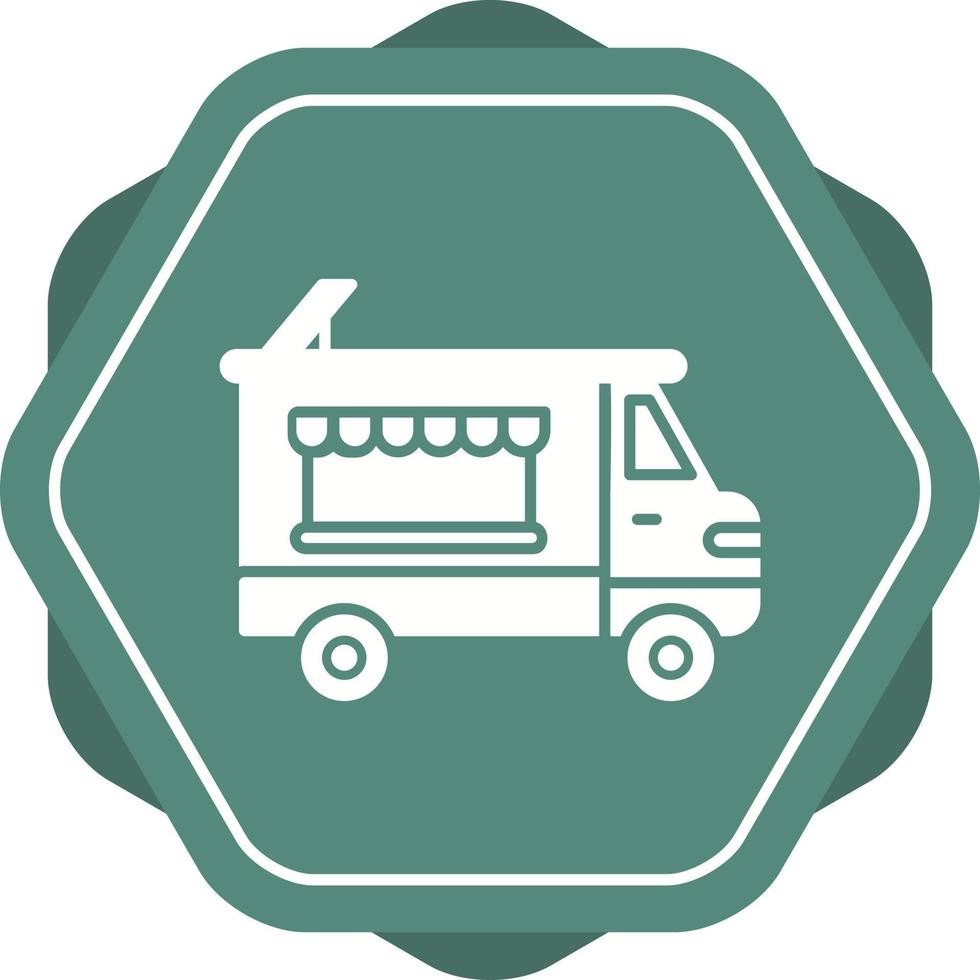 Bäckerei-LKW-Vektor-Symbol vektor