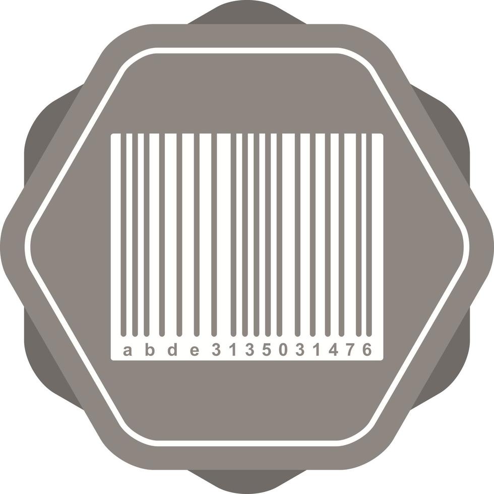 Barcode-Vektorsymbol vektor