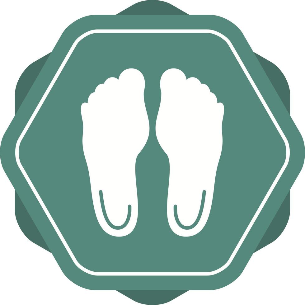 fötter vektor ikon