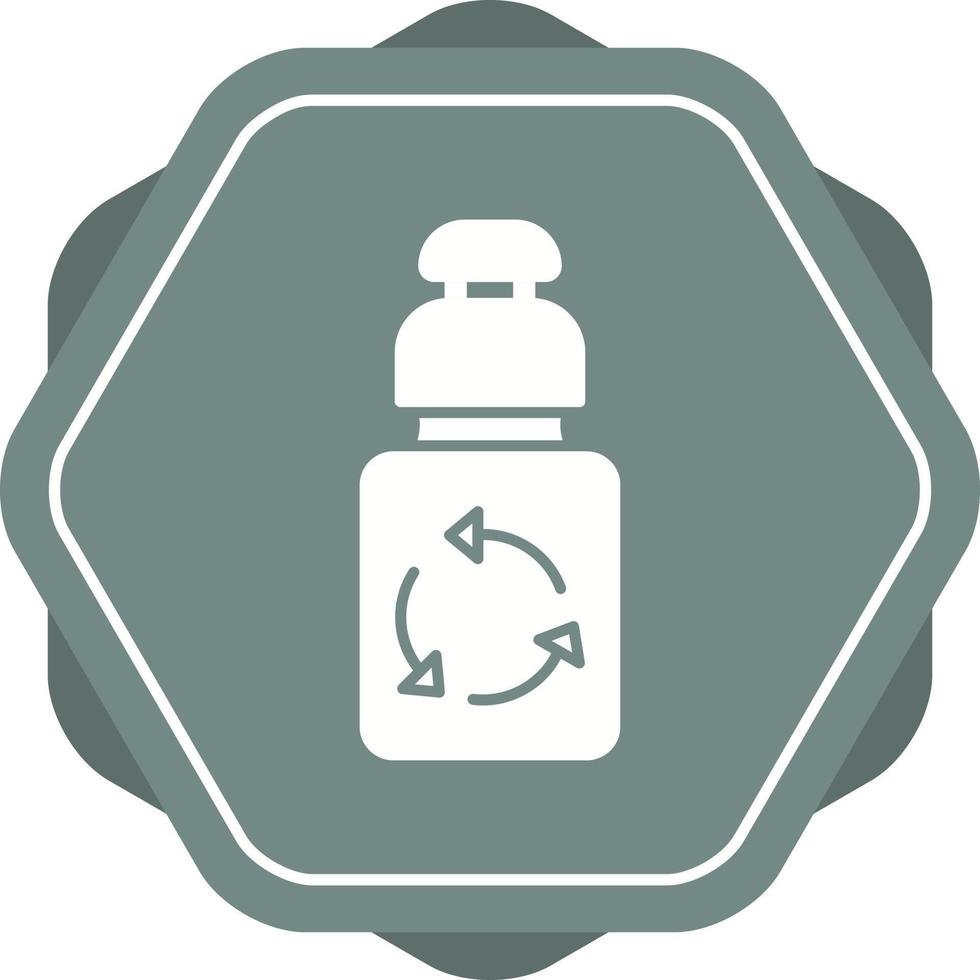 Vektorsymbol für Öko-Flaschen vektor