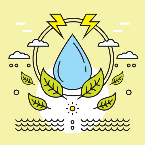 Vattenvård Vector