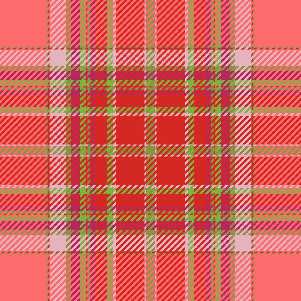 pläd kolla upp mönster. sömlös tyg textur. tartan textil- skriva ut. vektor