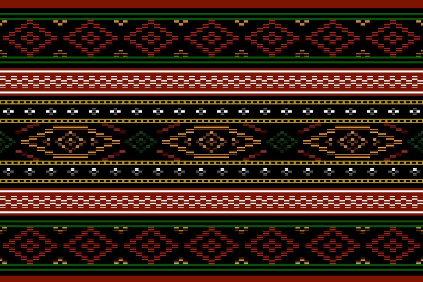 geometrisk etnisk orientalisk sömlös mönster traditionell design för bakgrund, matta, tapet, Kläder, omslag, batik, tyg, vektor, illustration, broderi stil. vektor