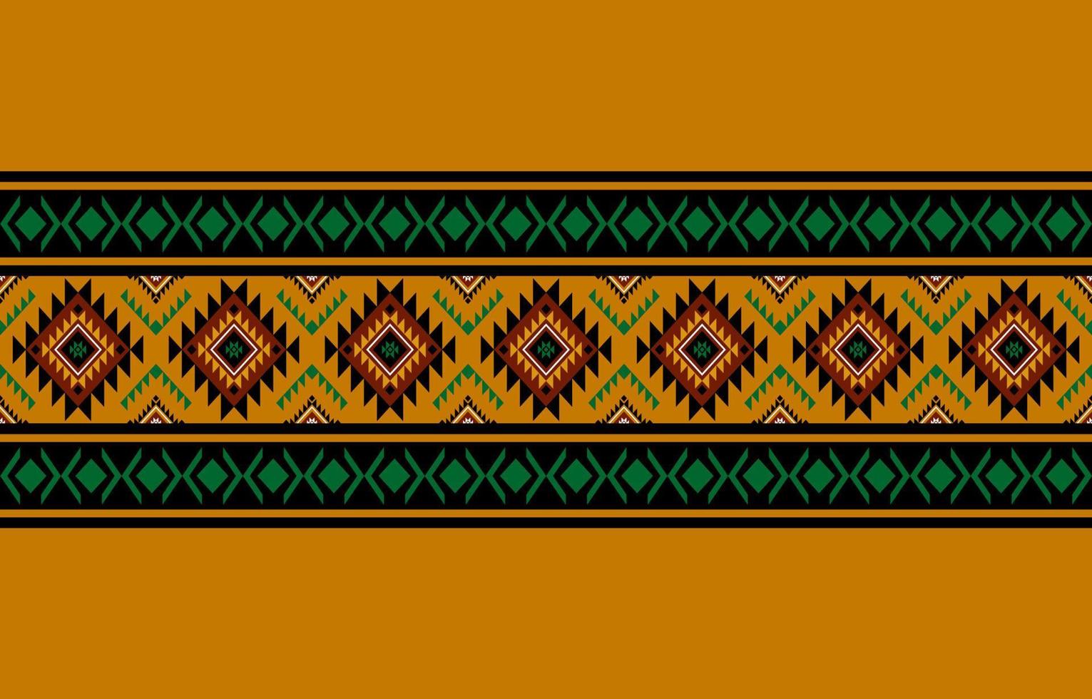 geometrisk etnisk orientalisk sömlös mönster traditionell design för bakgrund, matta, tapet, Kläder, omslag, batik, tyg, vektor, illustration, broderi stil. vektor