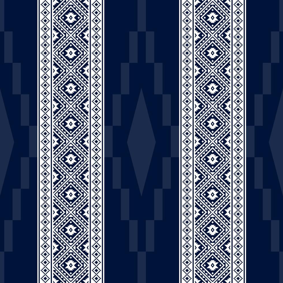 geometrisk etnisk orientalisk sömlös mönster traditionell design för bakgrund, matta, tapet, Kläder, omslag, batik, tyg, vektor, illustration, broderi stil. vektor