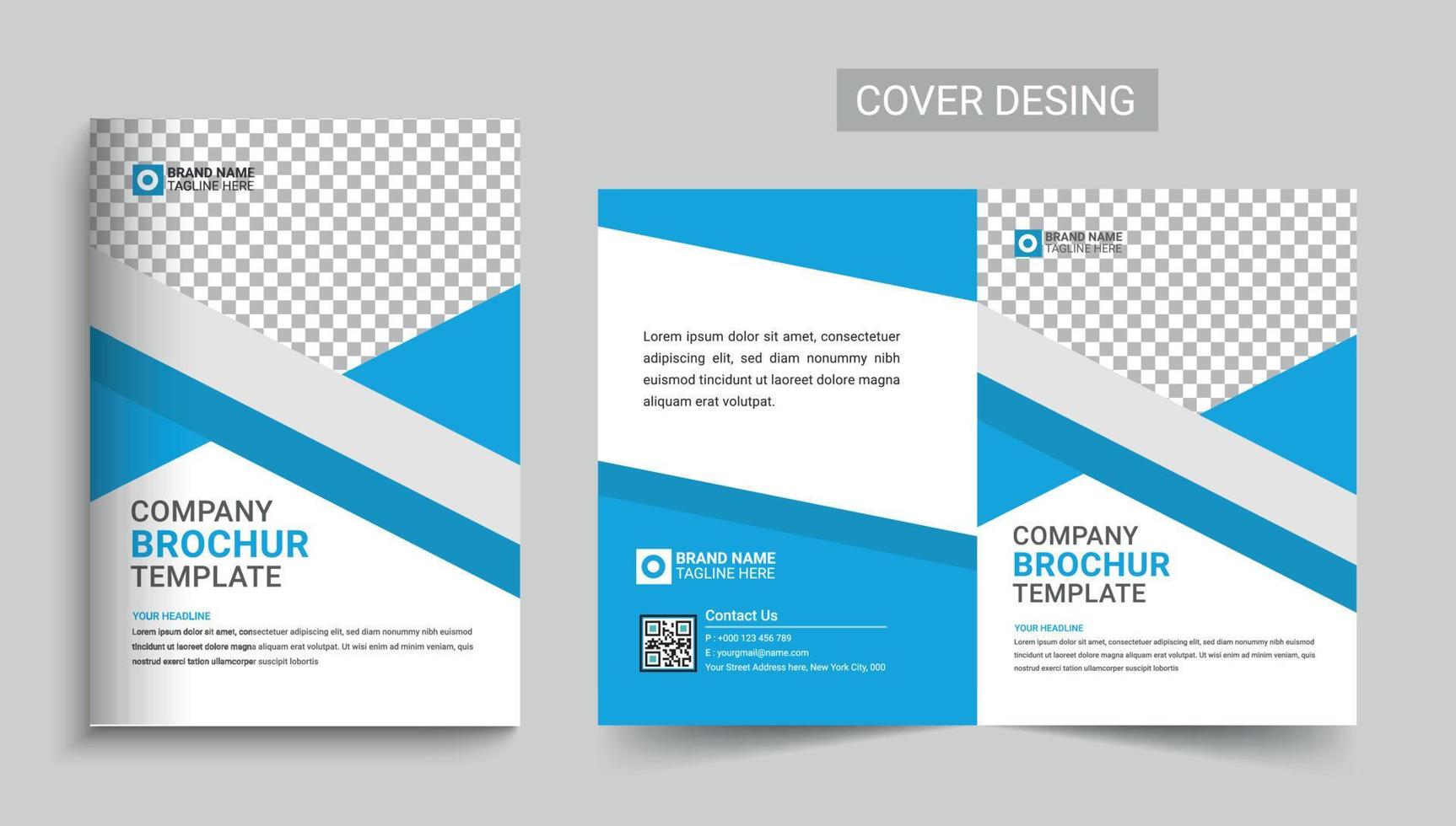 Corporate Business Firmenprofil Broschüre Cover-Design-Vorlage, Jahresbericht, Magazin, Poster, Geschäftspräsentation, Portfolio, Flyer, Banner, Cover vektor