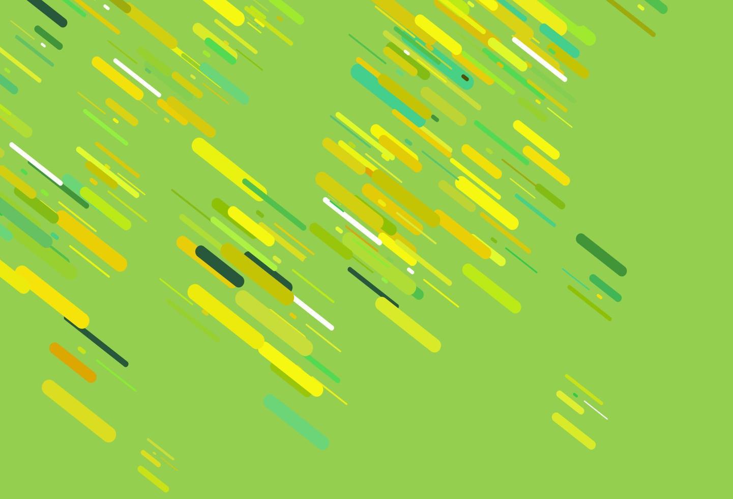 ljusgrön, gul vektor layout med plana linjer.
