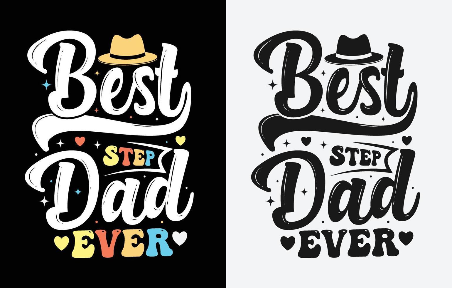 Vatertags-T-Shirt-Design, glückliches Vatertags-T-Shirt, Papa-T-Shirts, Typografie-T-Shirt, vektor