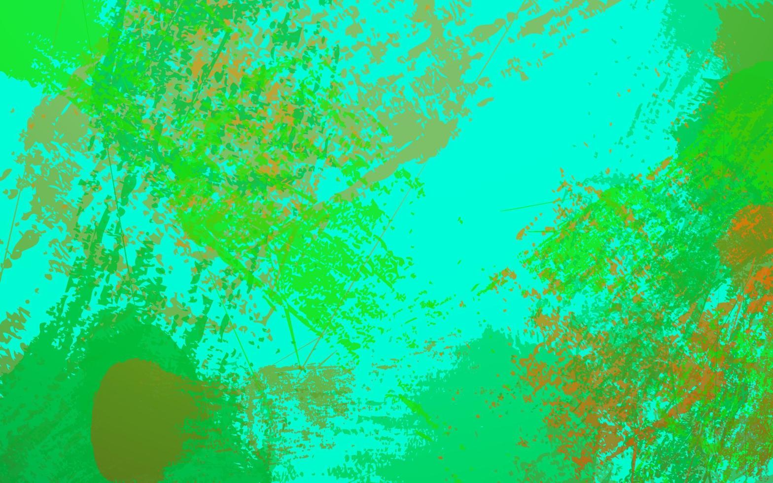 abstrakte Grunge-Textur grüner Farbhintergrund vektor