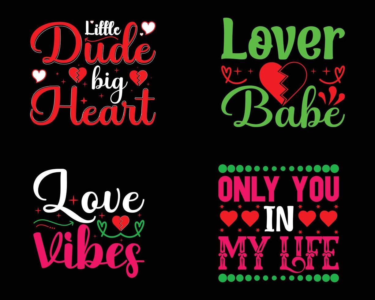 Valentinstag-Svg-Design vektor