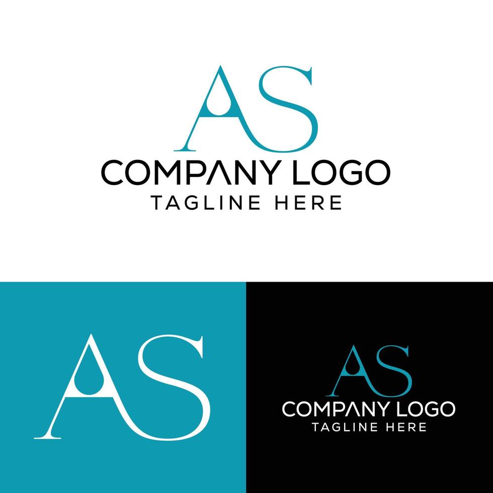 Anfangsbuchstabe als Logo Design Monogramm kreative moderne Zeichen Symbol Symbol vektor