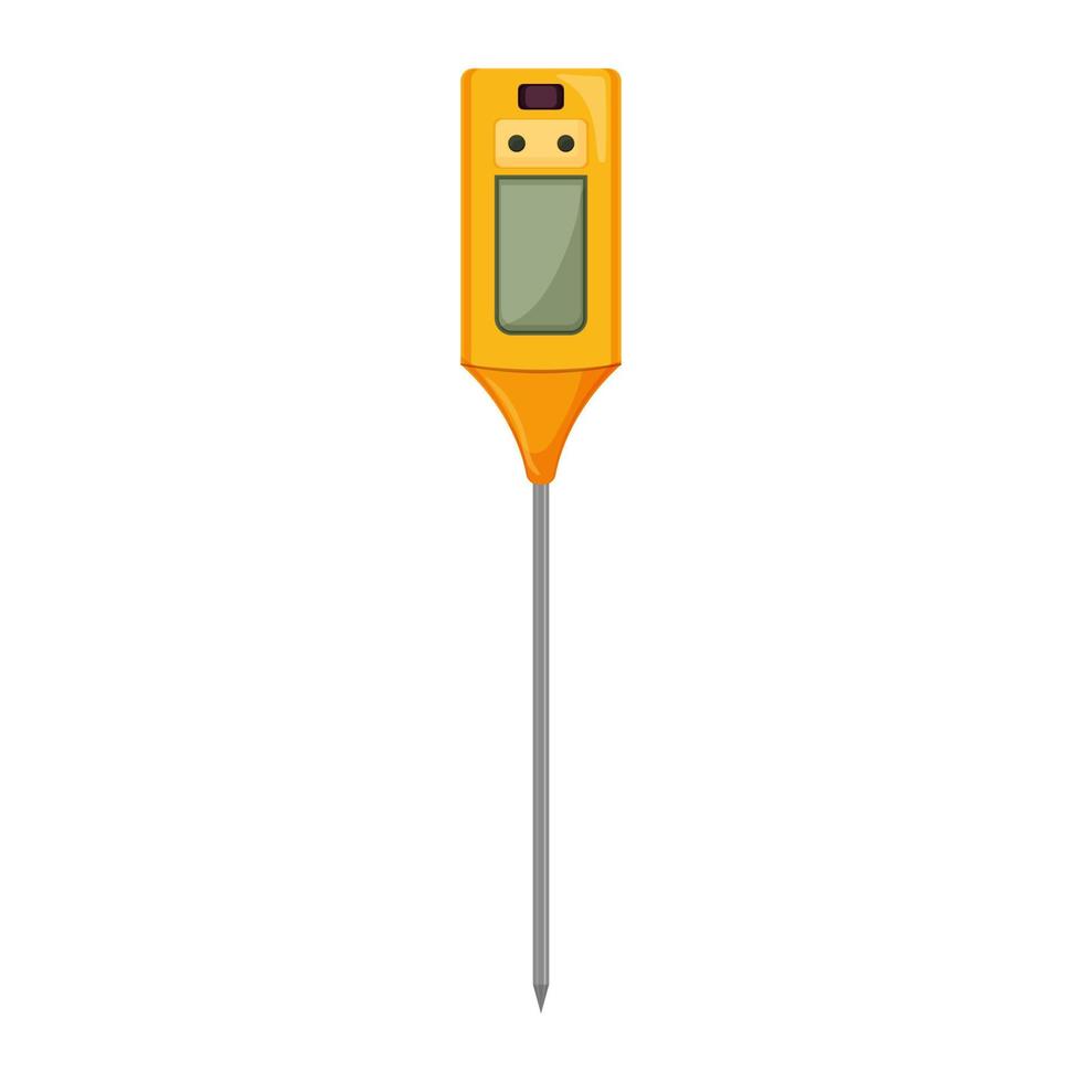 vatten ph meter Färg ikon vektor illustration