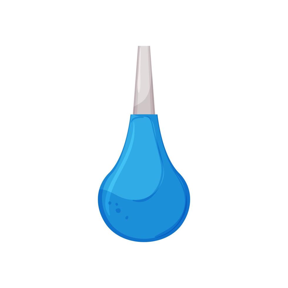 nyfödd nasal aspirator tecknad serie vektor illustration