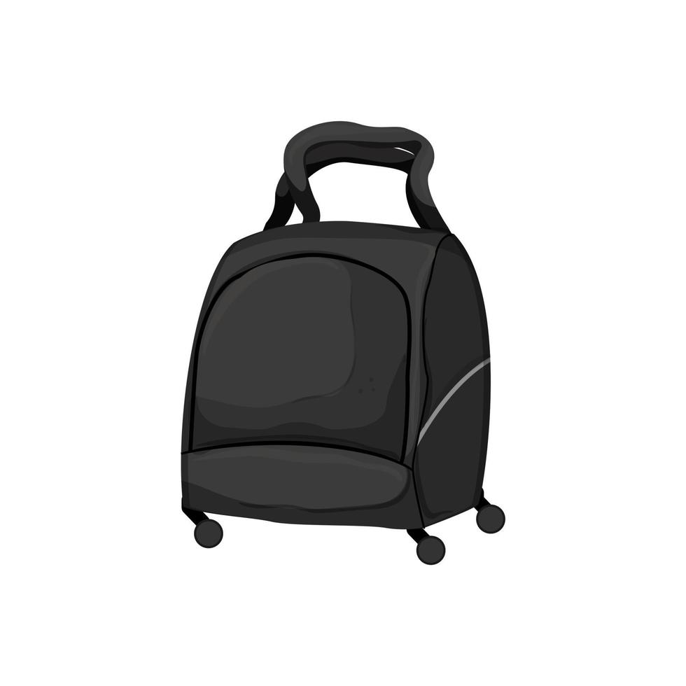 Fall Gepäcktasche Cartoon-Vektor-Illustration vektor