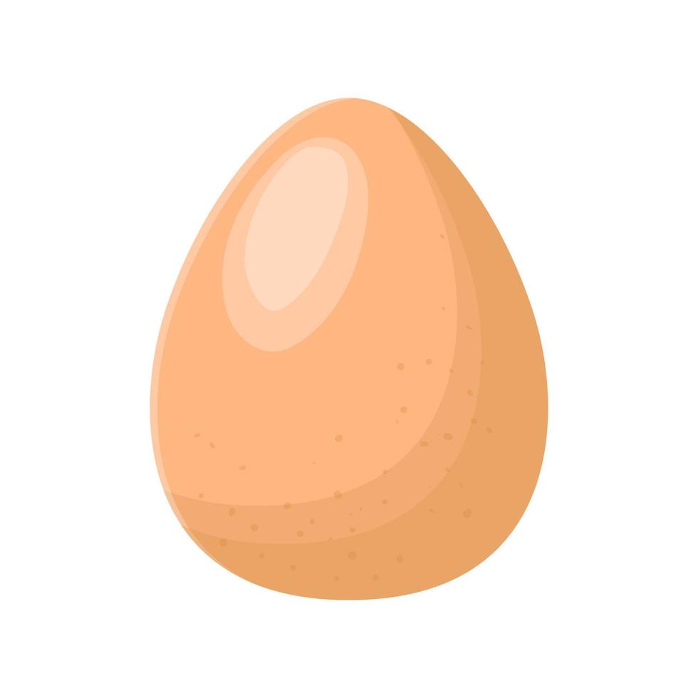 ägg kyckling tecknad serie vektor illustration
