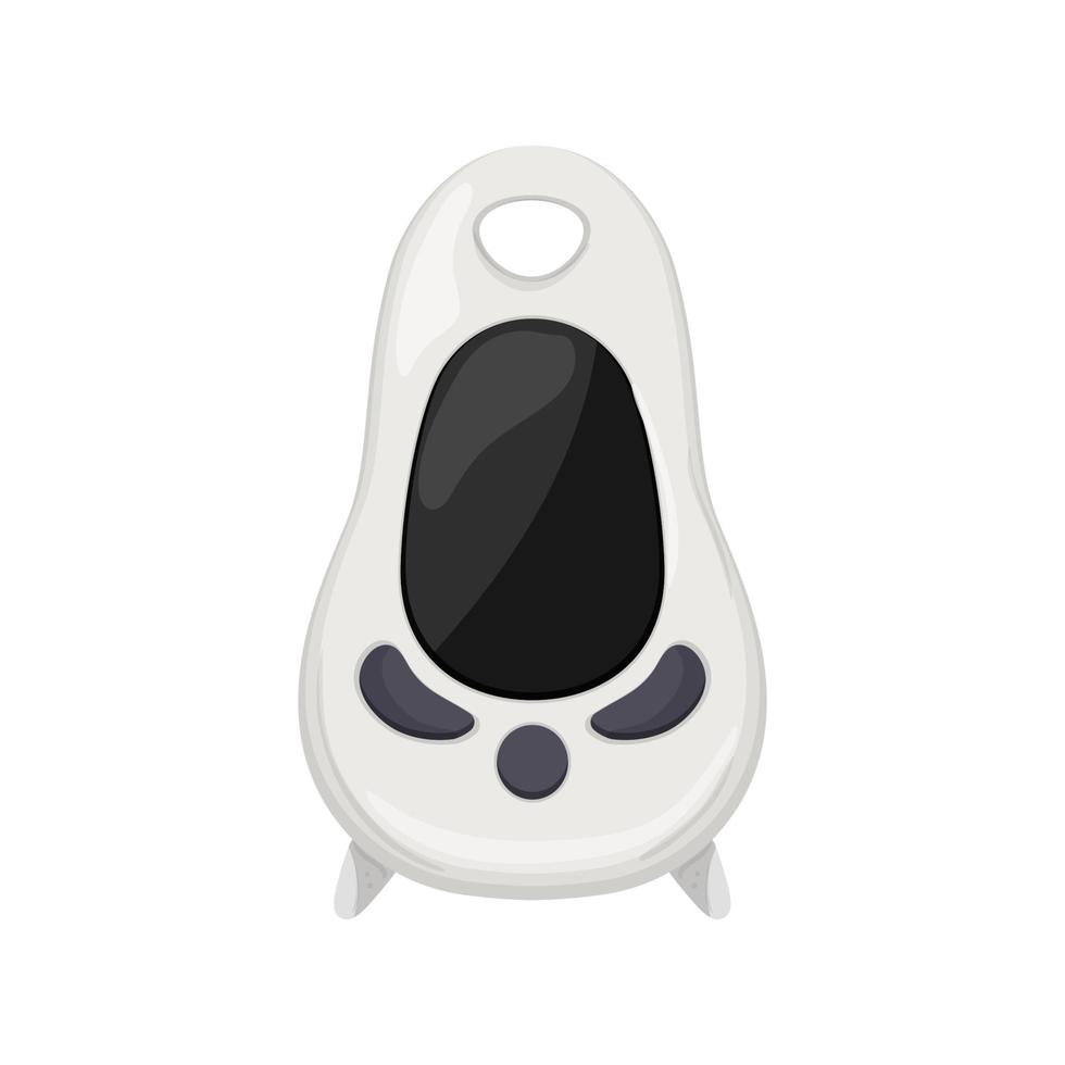 schlafen baby monitor cartoon vektor illustration