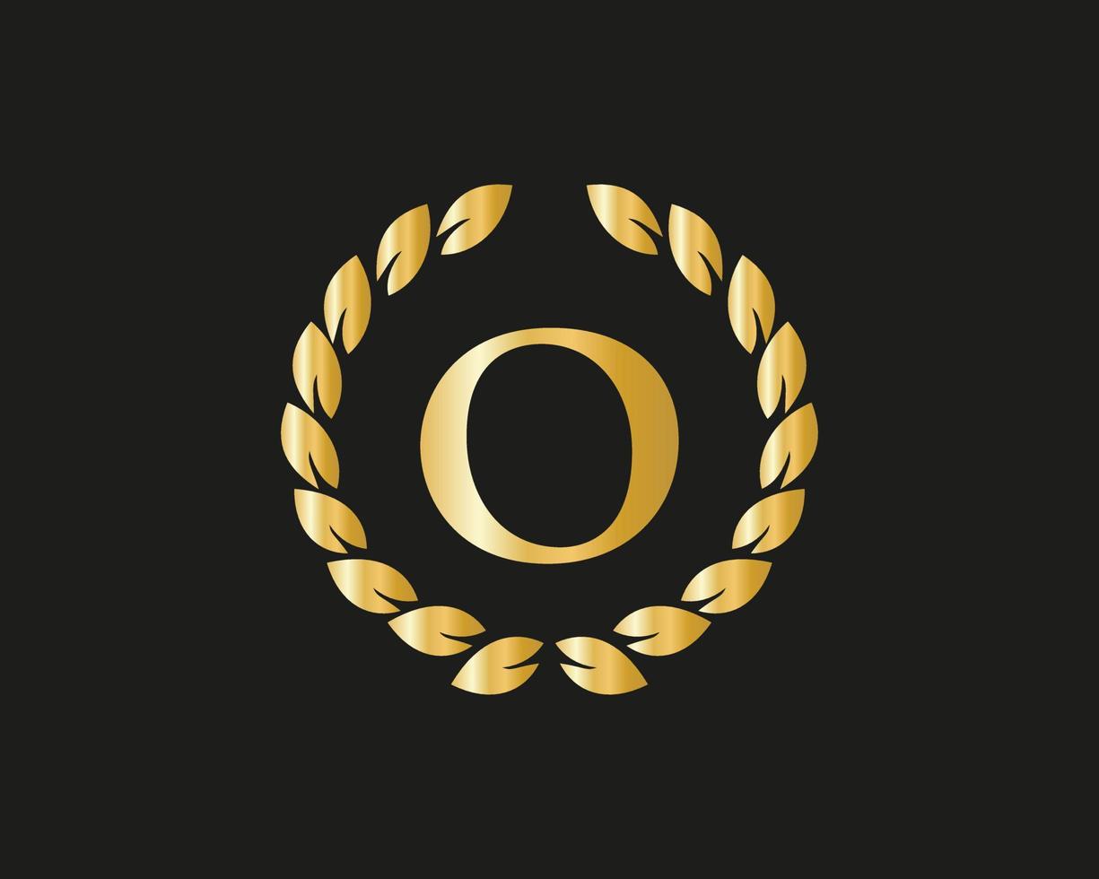 brev o lyx logotyp mall i vektor för restaurang, kungligheter, boutique, Kafé, hotell, heraldisk, Smycken och mode identitet