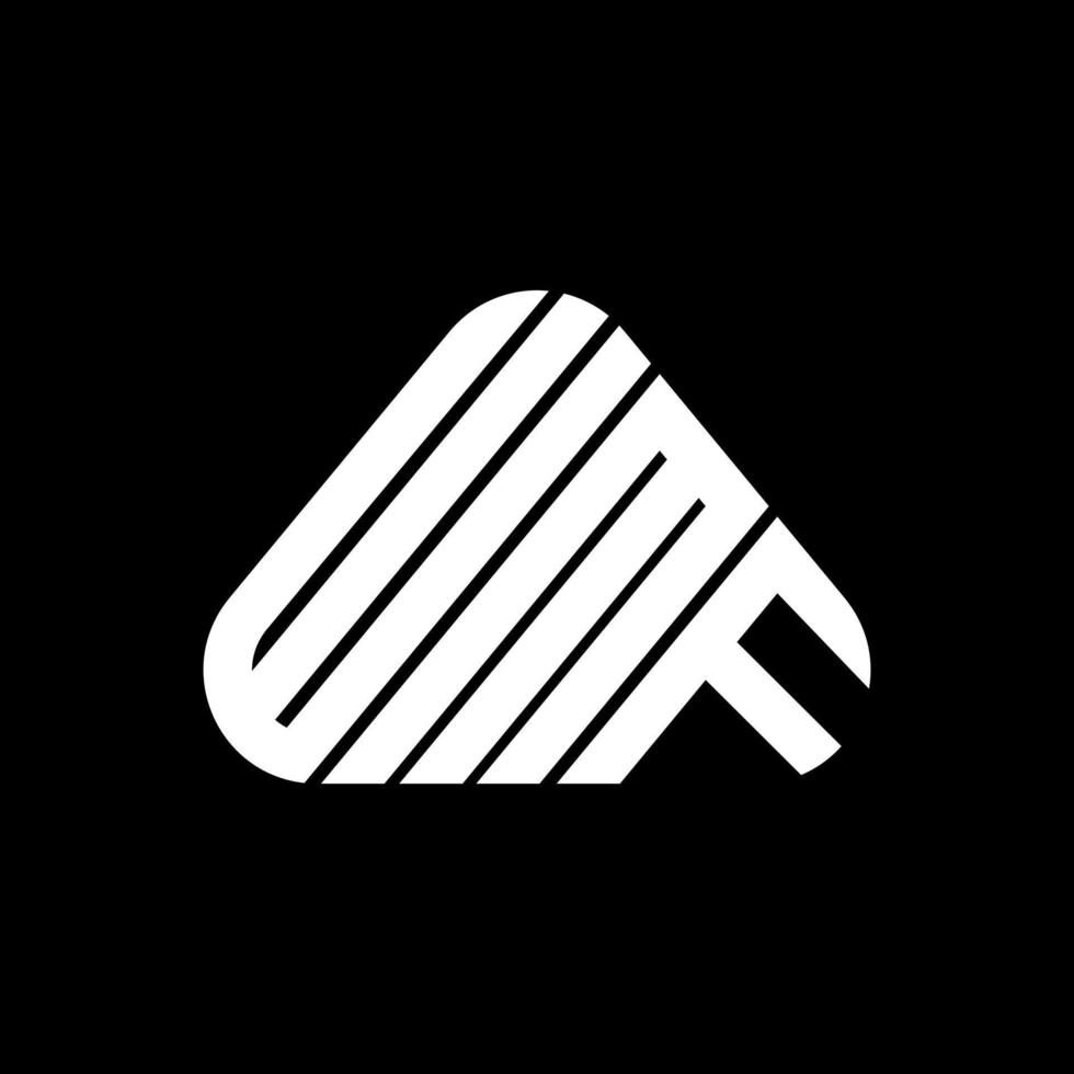 wmf brev logotyp kreativ design med vektor grafisk, wmf enkel och modern logotyp.