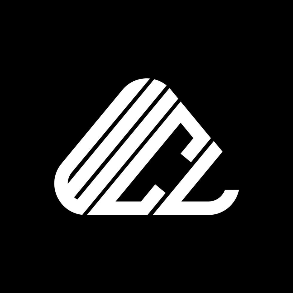 WC-Brief-Logo kreatives Design mit Vektorgrafik, WC-Logo einfach und modern. vektor