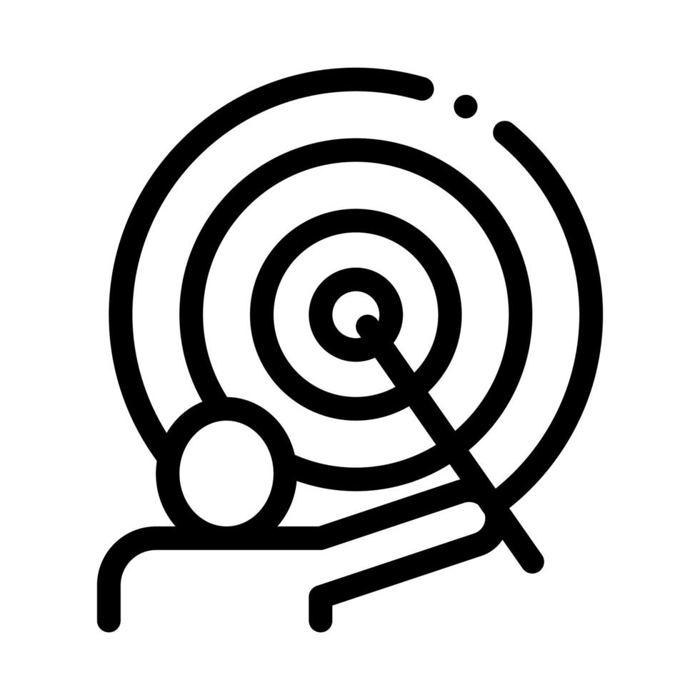 Zauberer menschliches Talent Symbol Vektor Illustration