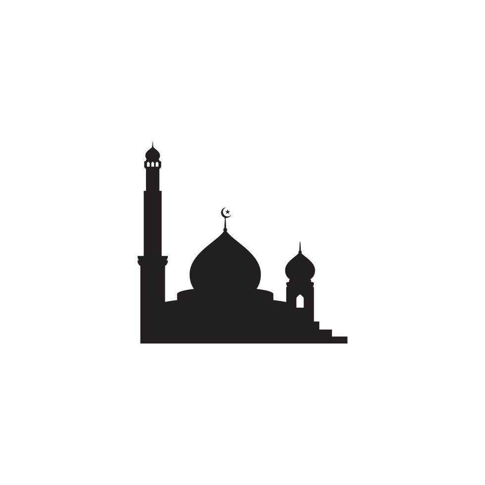 Moschee muslimische Symbol Vektor Illustration