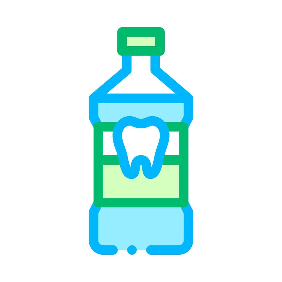 stomatologi tandläkare tand tvätta vektor tecken ikon