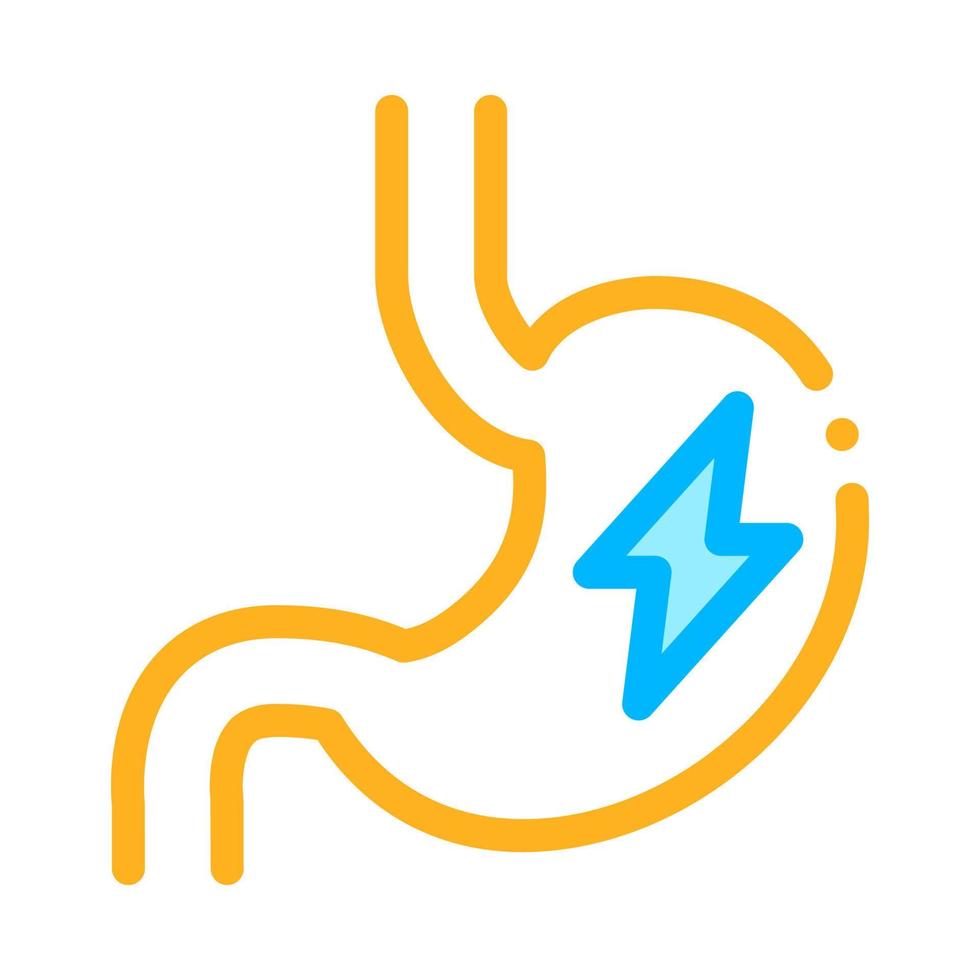 Magenverstimmung symptomp des Schwangerschaftsvektorsymbols vektor