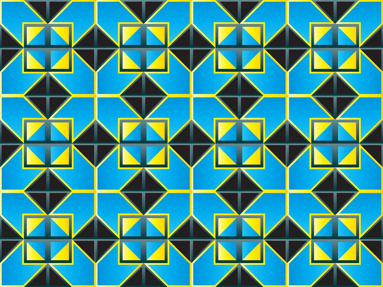 nahtloses geometrisches Muster mit Dreiecken vektor