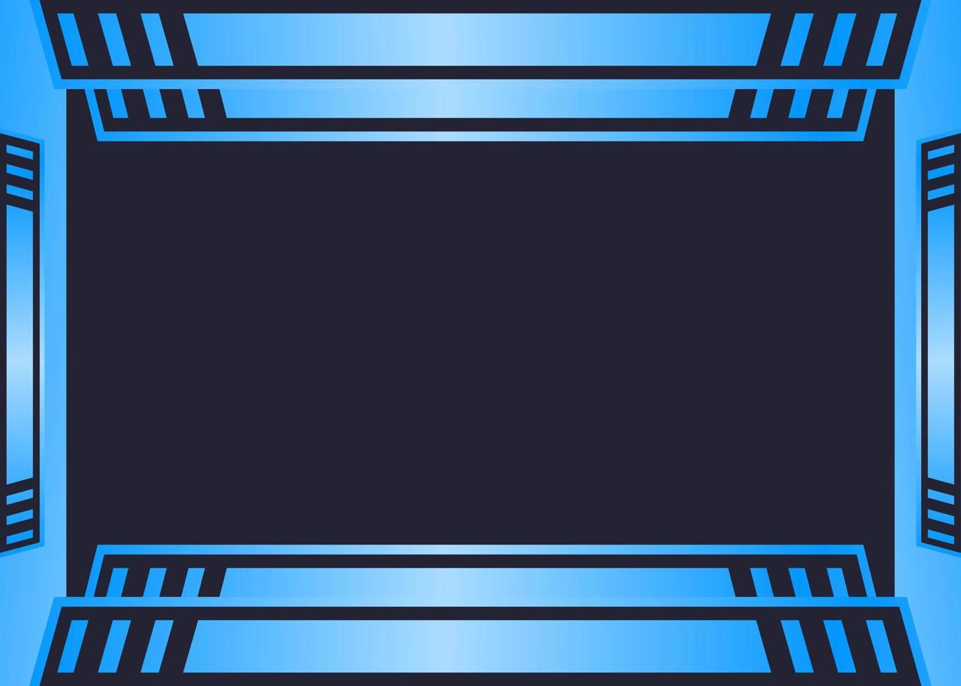 Gaming-Hintergrund-Vektor-Illustration blaue Farbe vektor