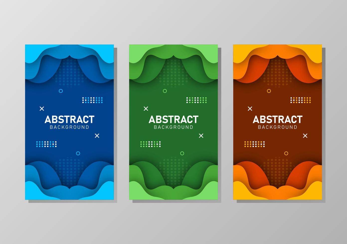 bunter flüssiger und geometrischer hintergrund mit flüssigen verlaufsformen vektor