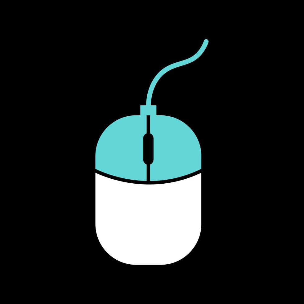 elektrisk mus vektor ikon