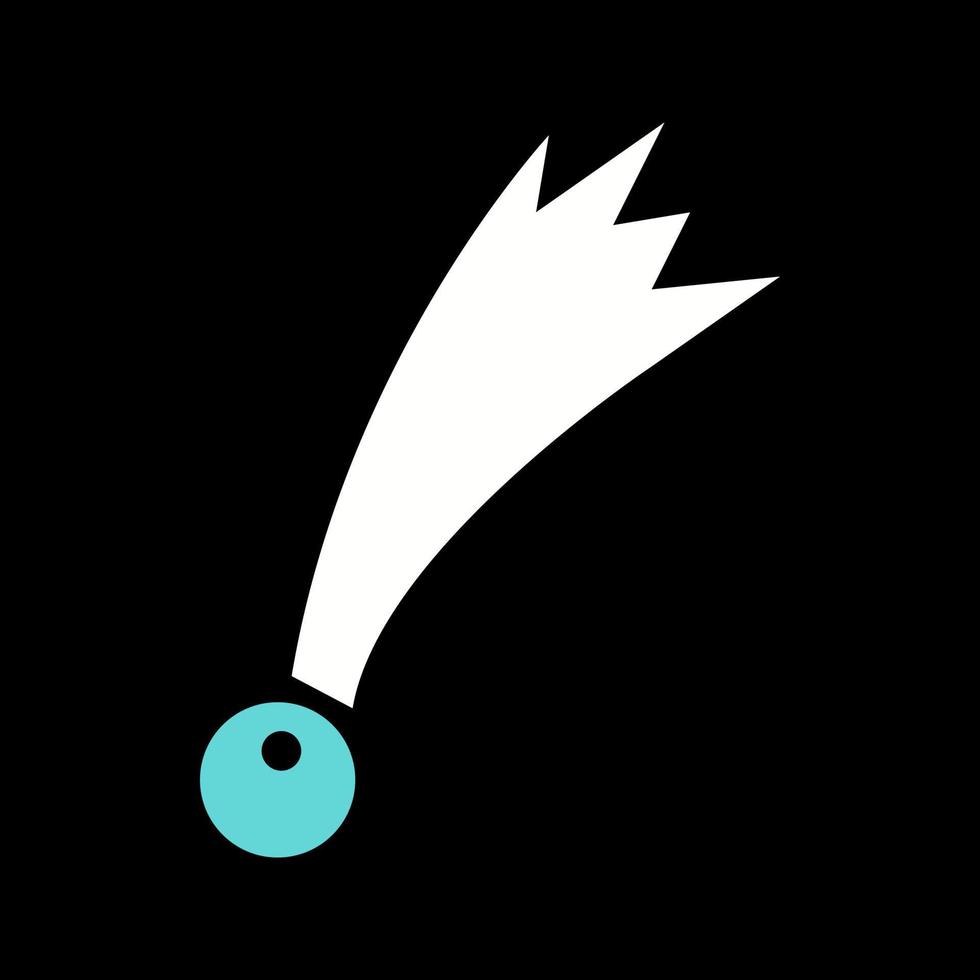 komet vektor ikon
