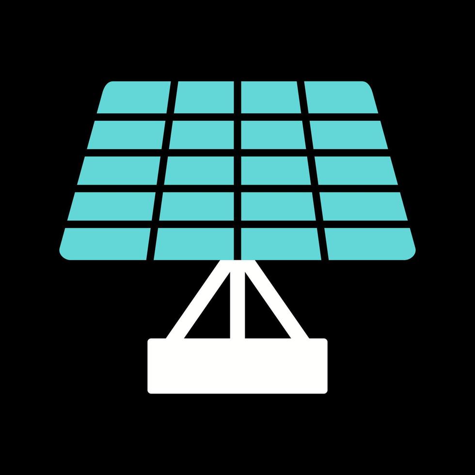 Vektorsymbol für Solarpanel vektor