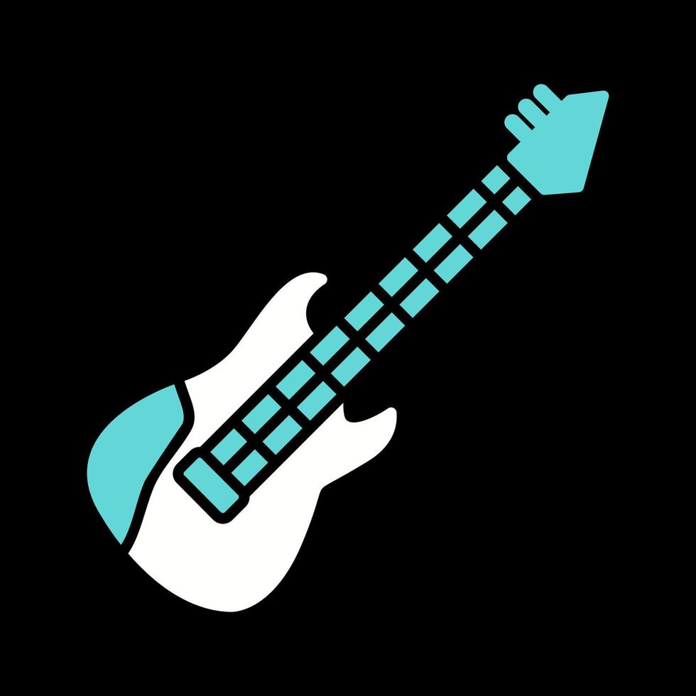 Vektorsymbol für E-Gitarre vektor