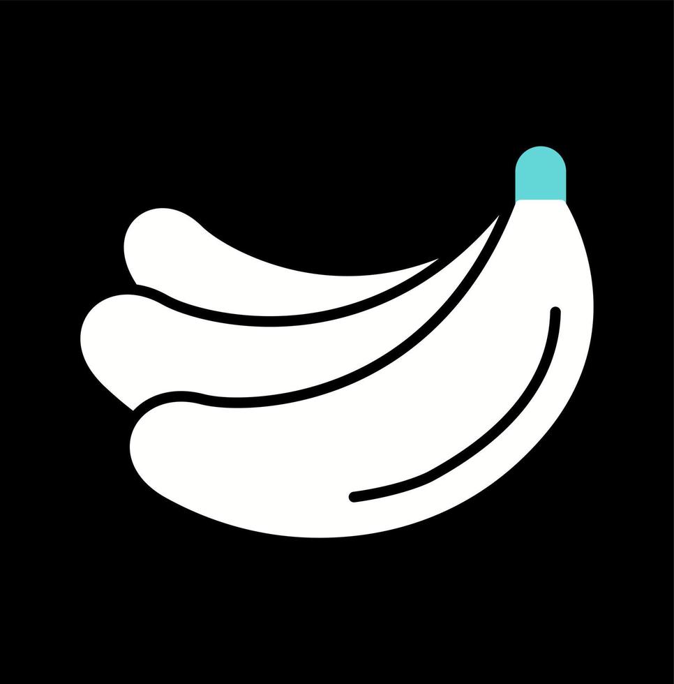 Bananen-Vektor-Symbol vektor