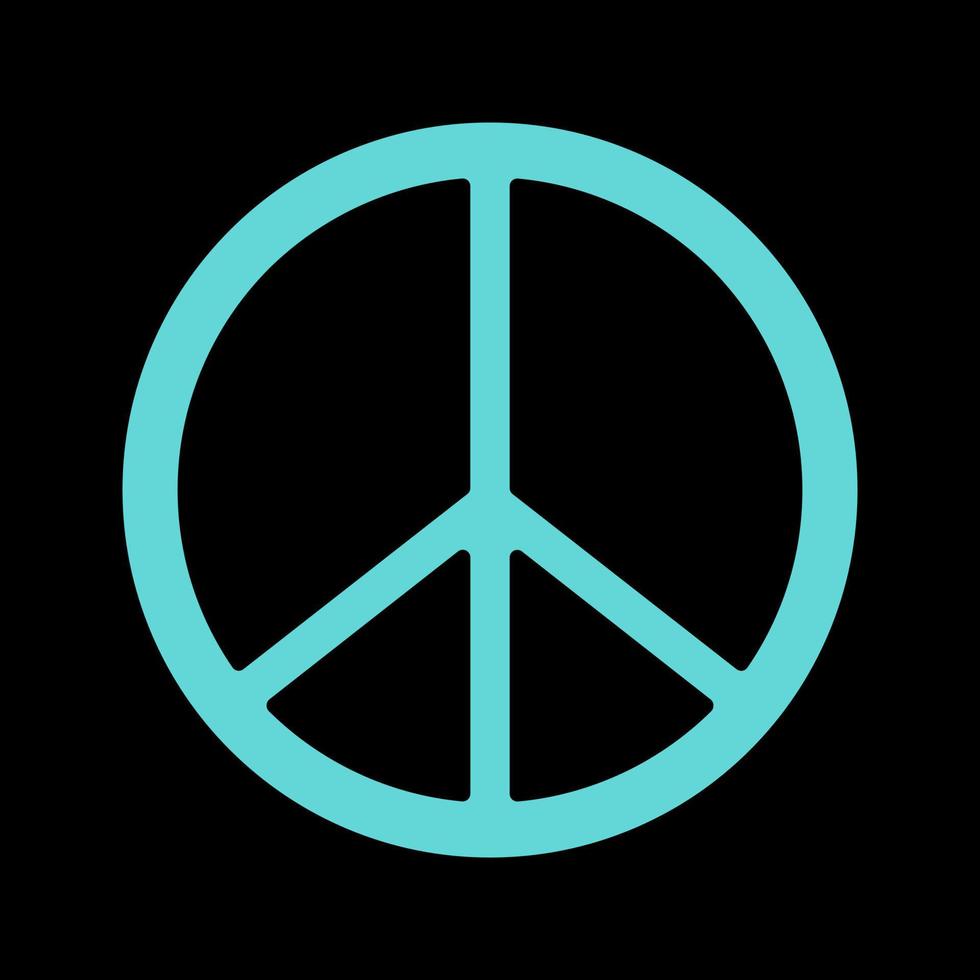pacifism vektor ikon