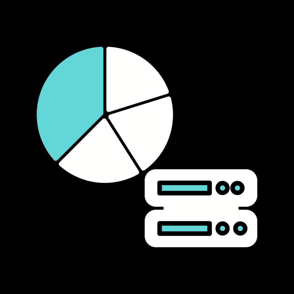 data analys vektor ikon