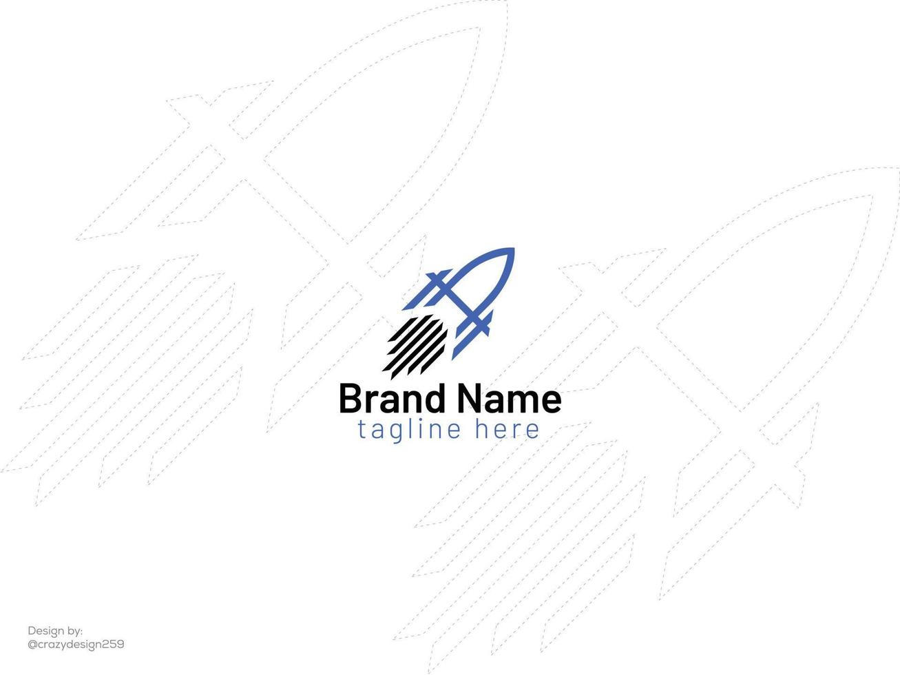 ein Boost-Logo-Design - ein Logo vektor