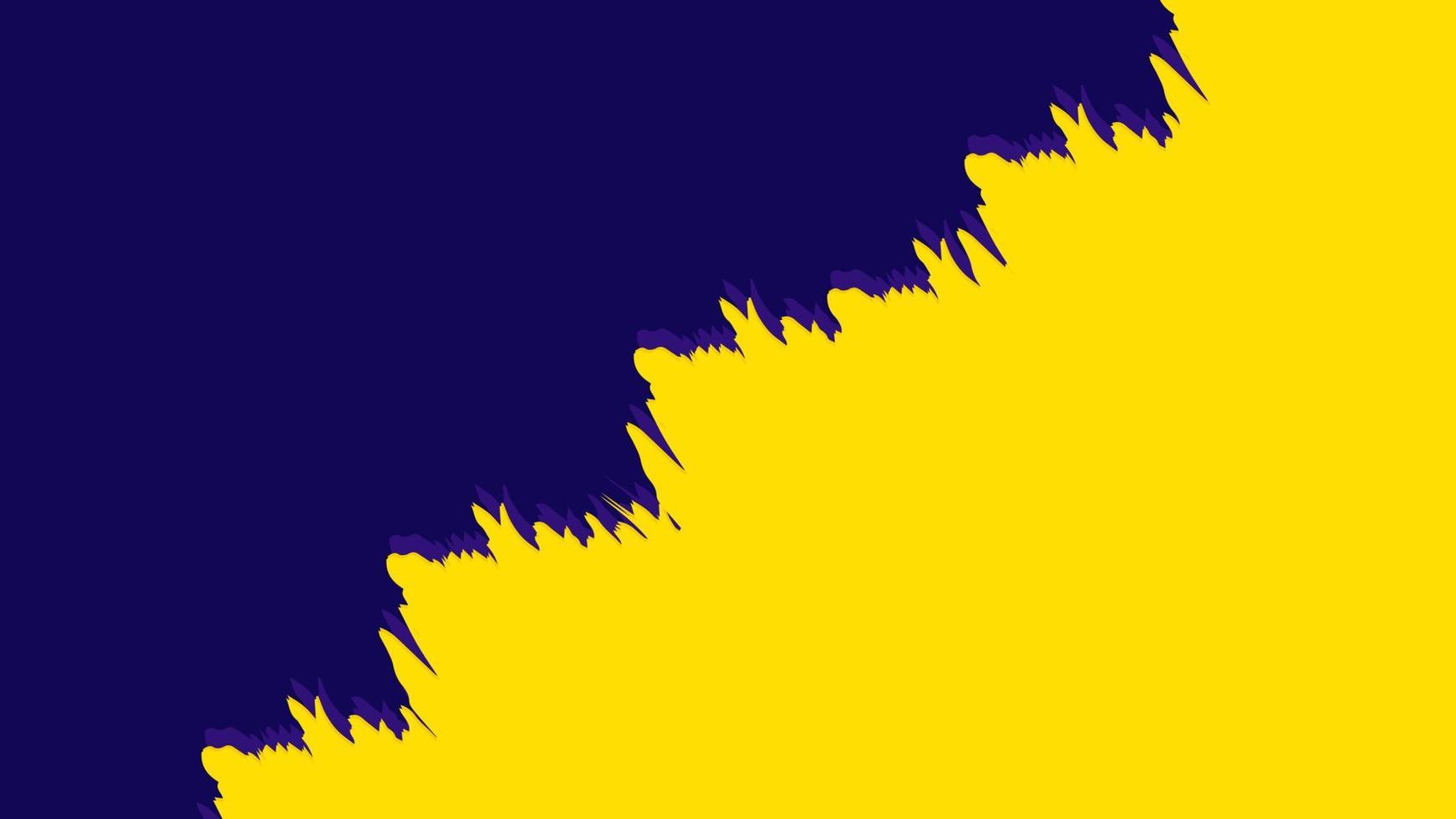 Schwarz-Gelb-Grunge-moderner Thumbnail-Hintergrund vektor