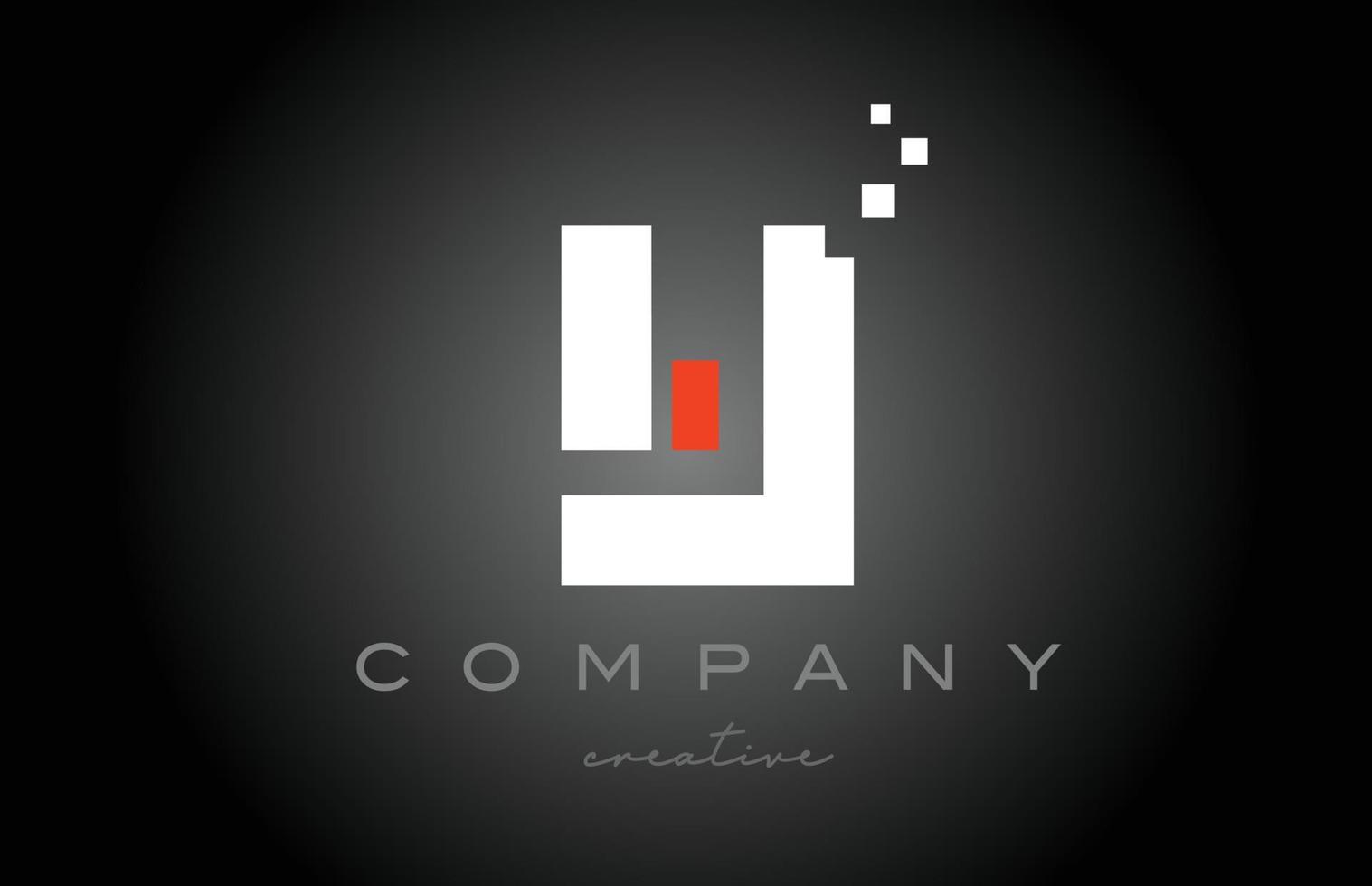 y prickar alfabet brev logotyp ikon design. mall design för företag eller företag vektor