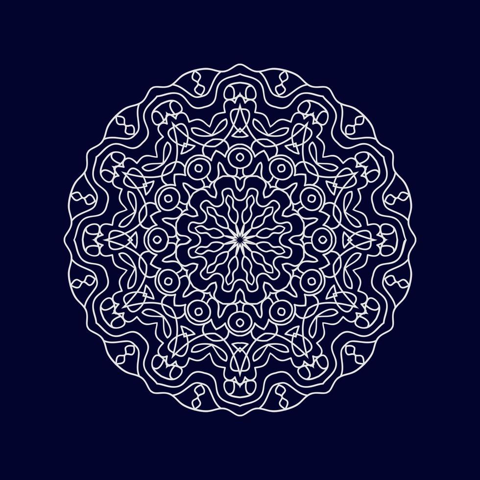 mandala mönster bakgrund vektor illustration